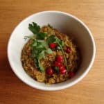 High-protein Mexican spicy rice