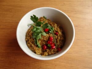 High-protein Mexican spicy rice