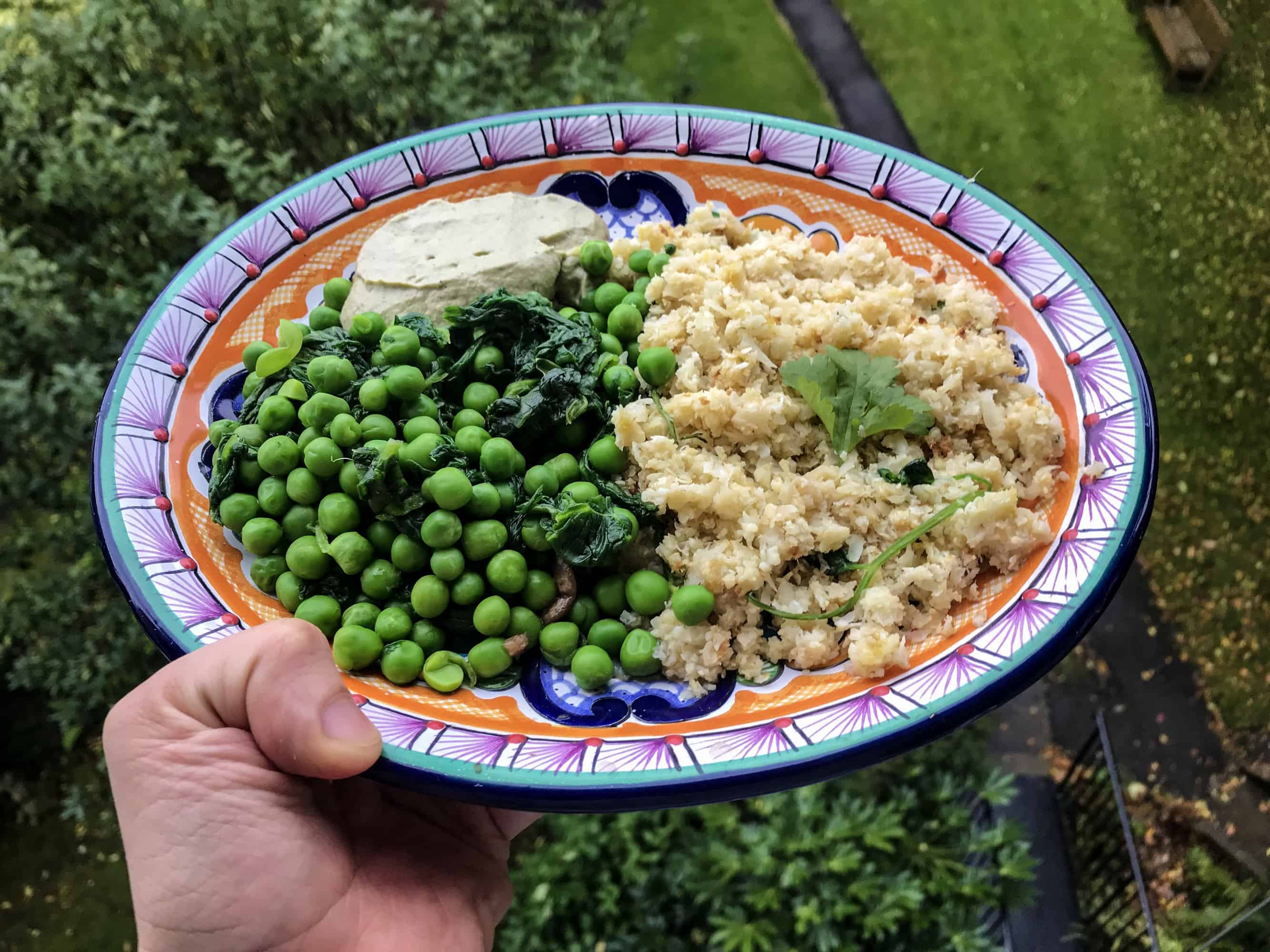 Talavera cauliflower rice