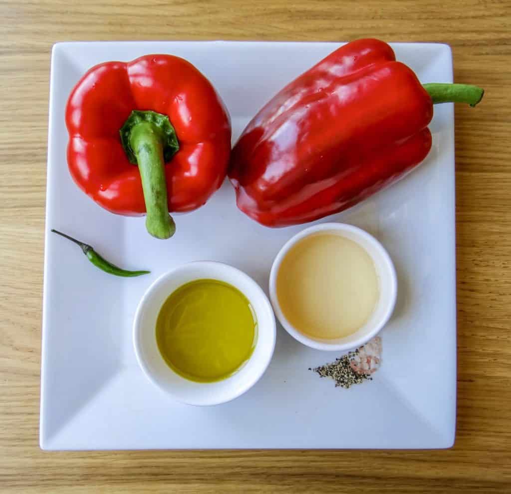 red bell pepper coulis ingredients