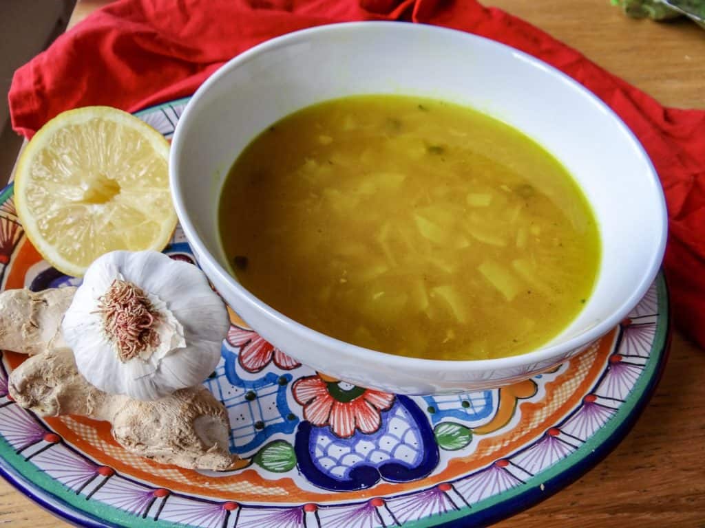vegan soup for cold and cough