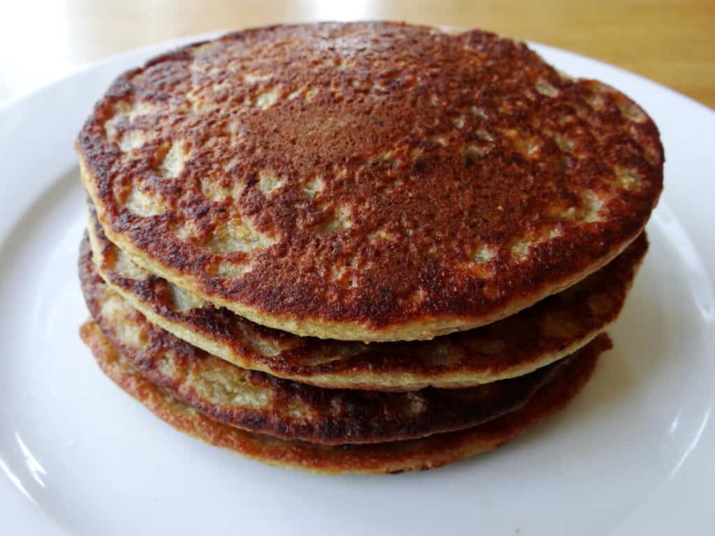 naked vegan pancakes