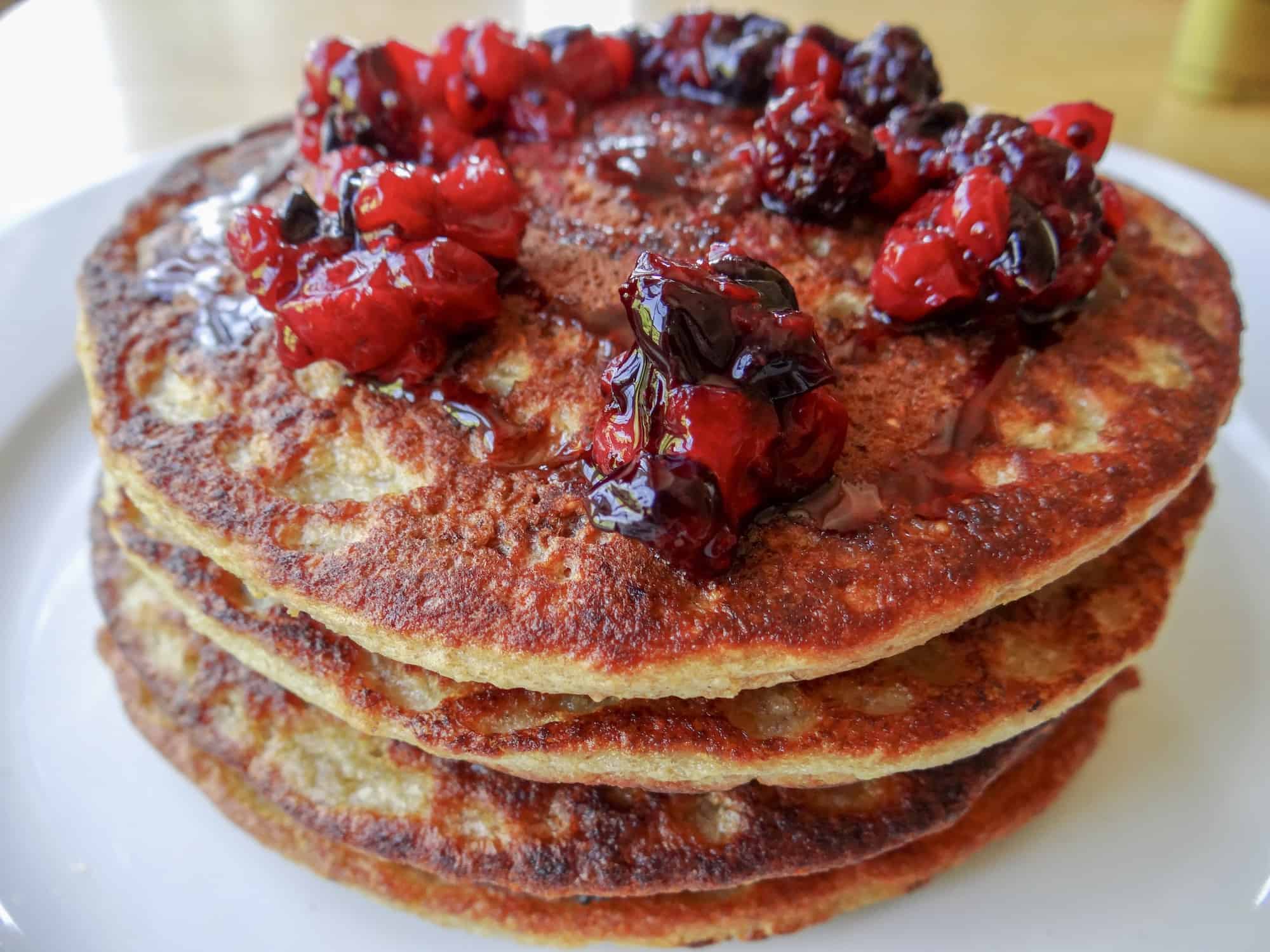 Vegan oat store pancakes