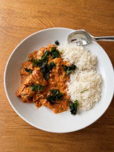 Chickken tikka masala curry
